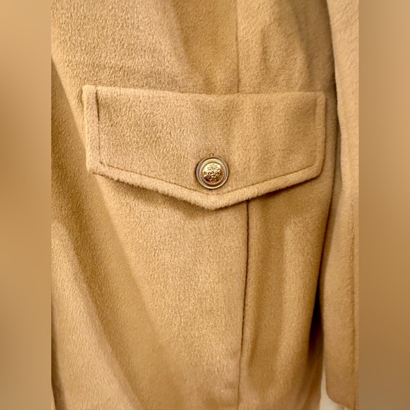 Vila coat with removable fur collar NWT.  Size S - Picture 6 of 7